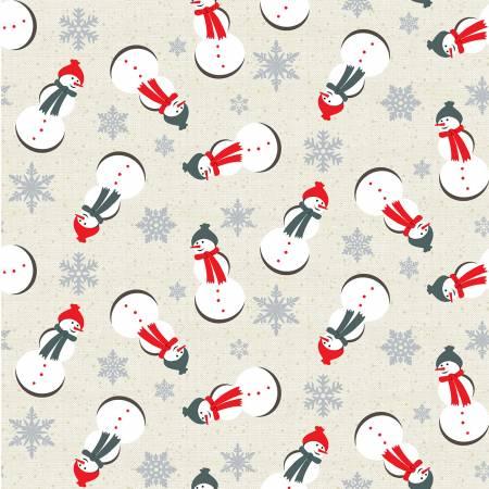 Michael Miller, MMF Collection, Oh Deer Winter is He, CX10943-CREA, Cream