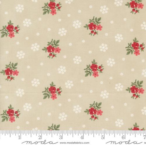 Moda A Christmas Carol, 44355 12, Parchment, 3 Sisters