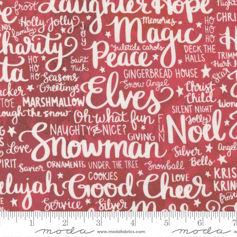 Moda, Create Joy Project, Comfort and Joy, 39754 19, Red