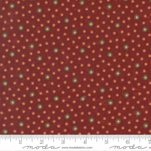 Moda Flannel Season, 9845 13F, Barn Red,