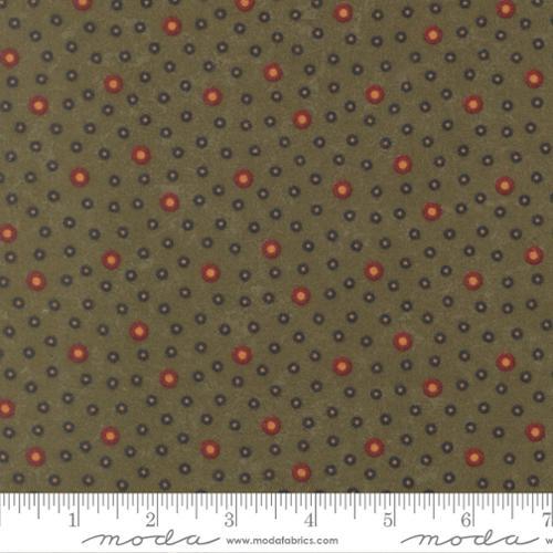 Moda Flannel Season, 9845 15F, Grass,