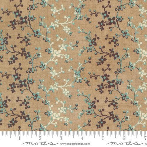 Moda Lydias Lace, 31682 13, Toast Aqua, Betsy Chutchian