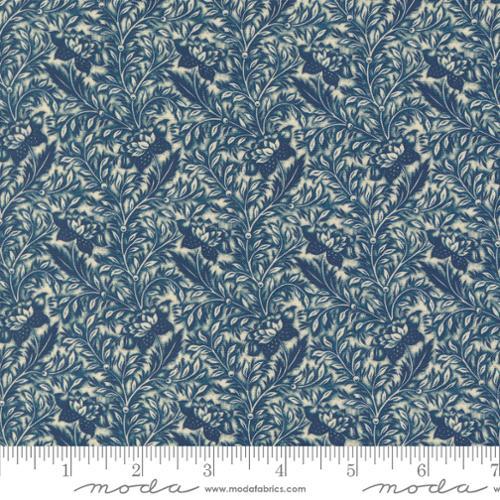 Moda Lydias Lace, 31685 18, Indigo, Betsy Chutchian