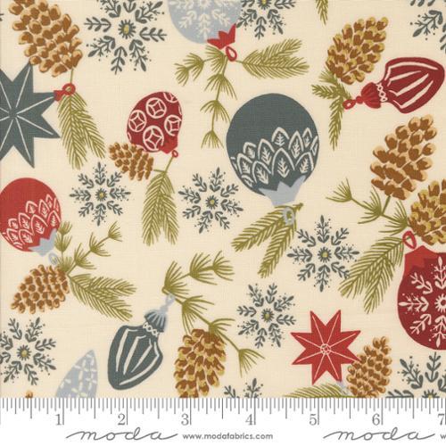 Moda Old World Yuletide, 45621 11M, Eggshell,