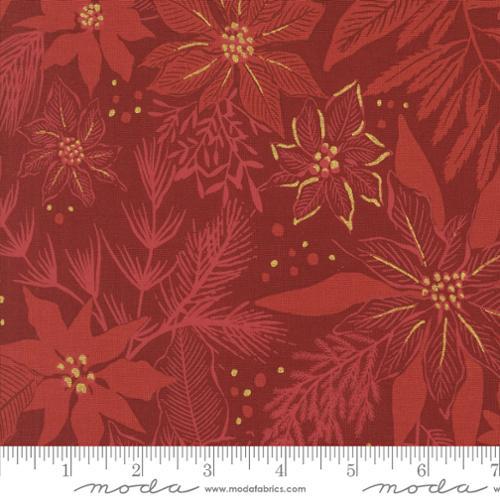 Moda Old World Yuletide, 45623 17M, Crimson,