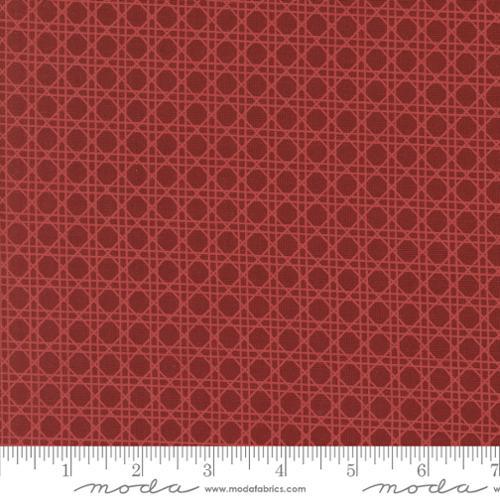 Moda Old World Yuletide, 45627 17, Crimson,