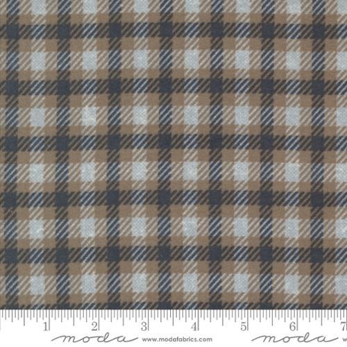Moda, Primitive Gathering, Farmhouse Flannels 3, 49273 14F, Pewter