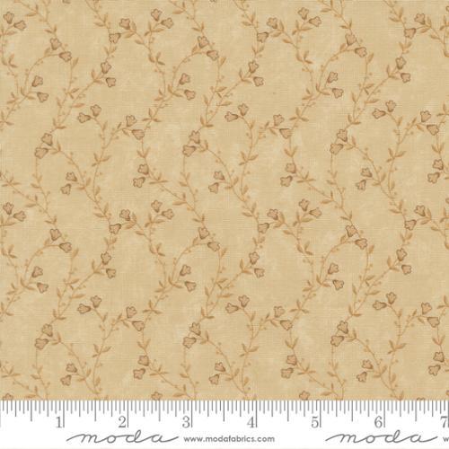 Moda, Quail Run, 9831 21, Tonal Tan, Tan, Flowers, Vines