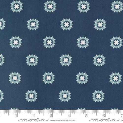 Moda Rosemary Cottage, 55315 24, Navy, Camille Roskelley