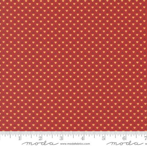 Moda Sallys Stitches, 31717 11, Turkey Red,