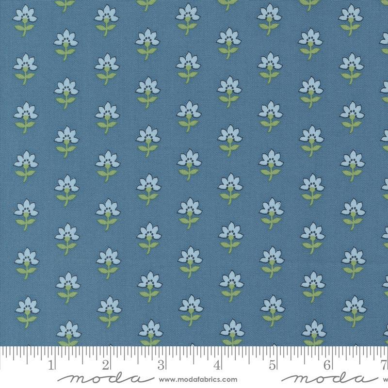 Moda Shoreline, 55301 13, Medium Blue, Camille Roskelley