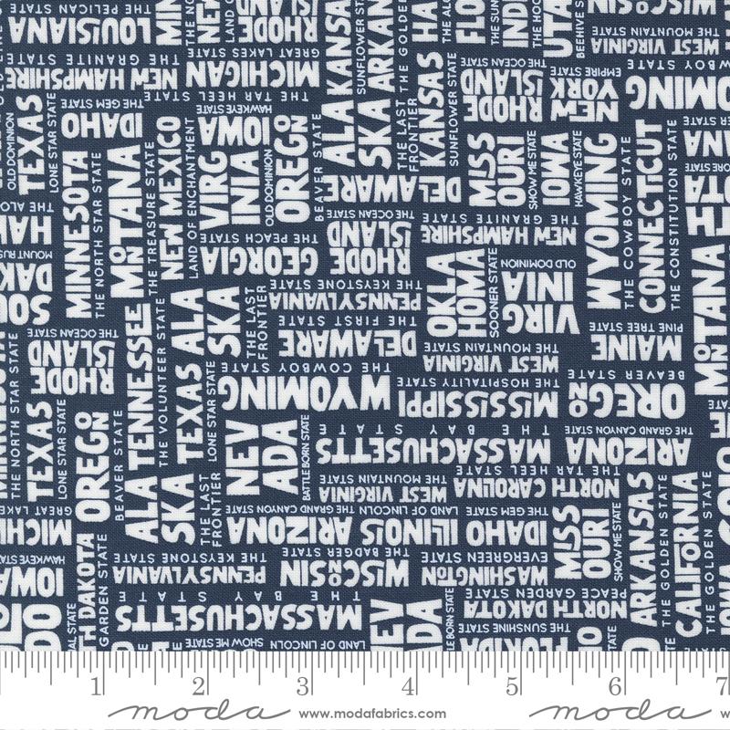 Moda  Stateside, 55610 23, Navy, Sweetwater