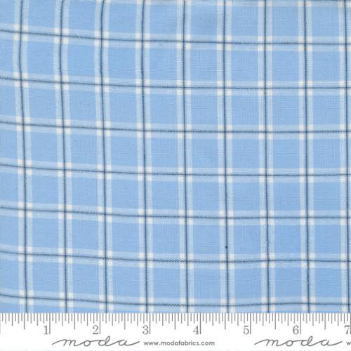Moda, Summer Solstice, 12224 22, Waterfall, Blue Plaid