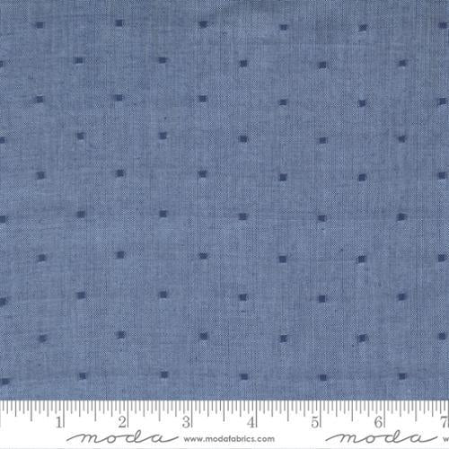 Moda, Summer Solstice, 12224 24 , Nautical Blue, Blue Dot