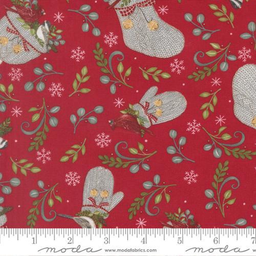 Moda When Snow Falls, 56171 14, Berry Red,