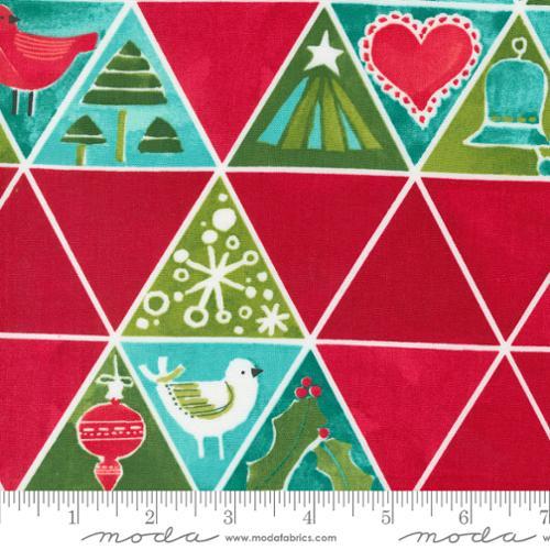 Moda Winterly, 48765 15, Crimson, Robin Pickens