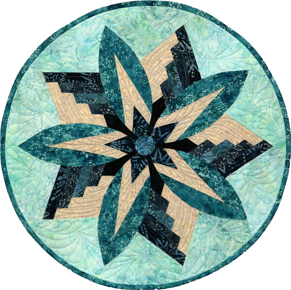 NEW! Rustic Mountain Snowflakes Kit - Montana Sapphire