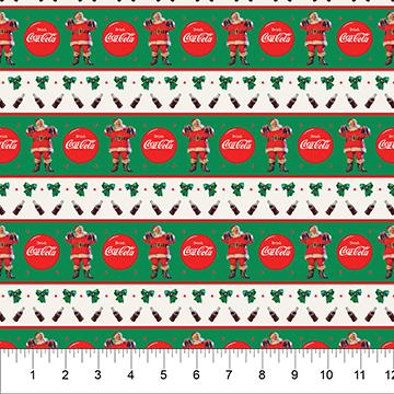 Northcott Coca-Cola Christma, CC1017-76, ,