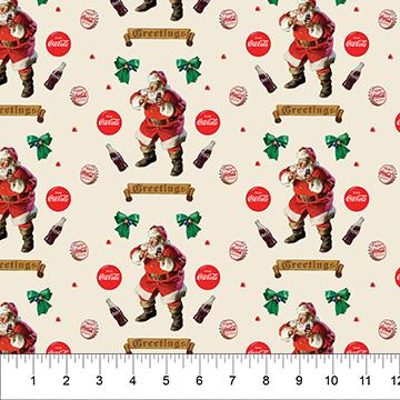 Northcott Coca-Cola Christma, CC1018-13, ,