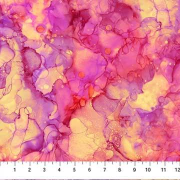 Northcott, Deborah Edwards, Fluidity, DP27234-27, Hibiscus