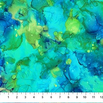 Northcott, Deborah Edwards, Fluidity, DP27234-68, Peacock