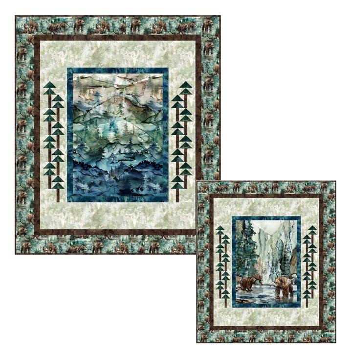 Northcott Northern Peaks, PTN3071, Pattern, Deborah Edwards
