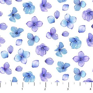 Northcott Rhapsody In Blue, 27071-42, Blue/Purple,