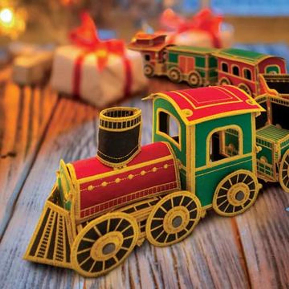 OESD,  Freestanding Holiday Train, 12815CD