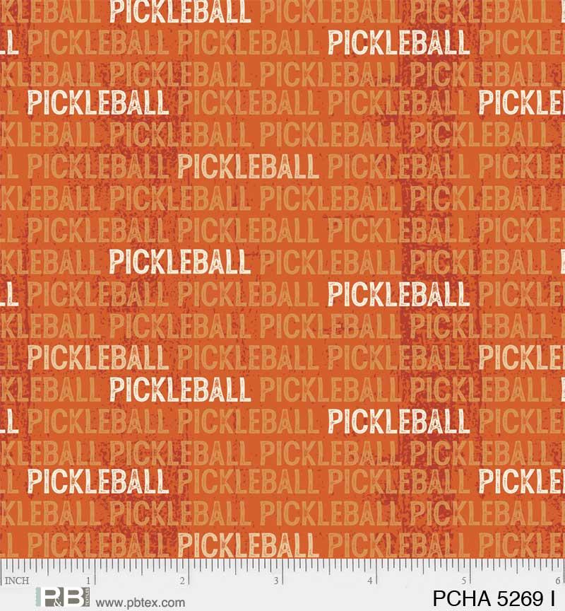 P & B Textiles Pickleball Champ, PCHA 5269 I, Orange, Courtney Morganstern