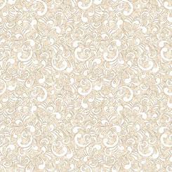 Qt Fabrics American Country, 2600 31996 E, Taupe,