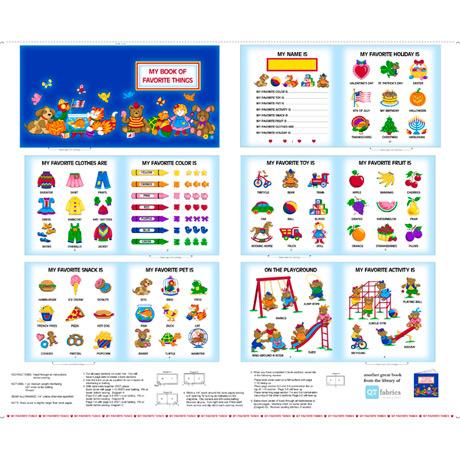 Qt Fabrics Book Of Favorite , 1649 28257 Y, Royal,