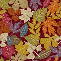 Qt Fabrics Feelin' Fallish, 2600 32110 M, Brick,