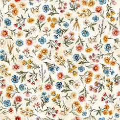 Qt Fabrics Lil Farmers, 2600 31907 E, Oatmeal,