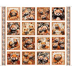 Qt Fabrics Pandaland, 2600 31911 E, Lt Cream,