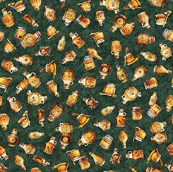 Qt Fabrics Queen Bee, 30486-F, Forest, Morris Creative Group