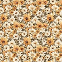 Qt Fabrics Queen Bee, 30487-A, Tan, Morris Creative Group