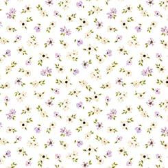 Qt Fabrics Serendipity, 2600 32136 Z, White,