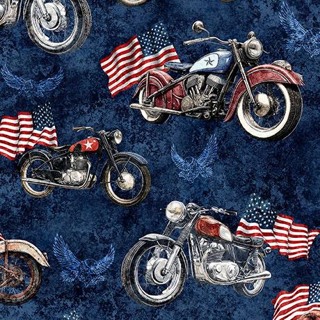 Qt Fabrics, Stars,Stripes,&Ste, 2600-31697-N, Navy,