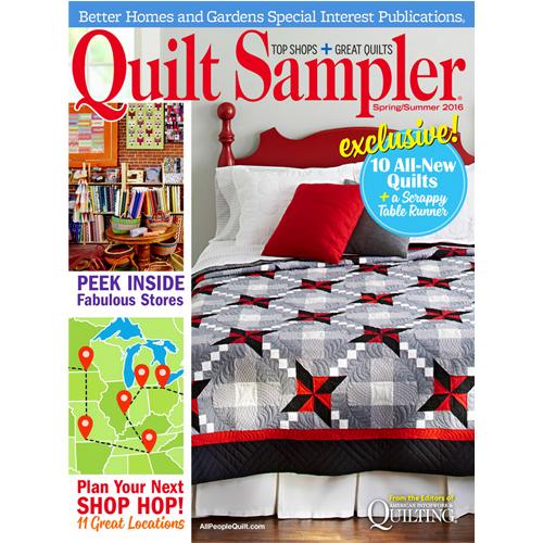 Quilt Sampler Spring/Summer 2016, QUILTSAMP