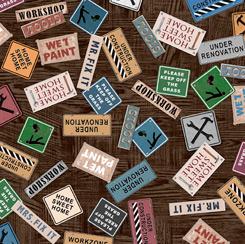 Quilting Treasures, Dan Morris, A Little Handy, 1649-28197-A-10O, Brown