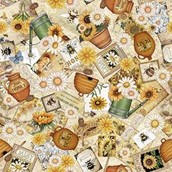 Quilting Treasures Sweet As Honey, 29442-E,