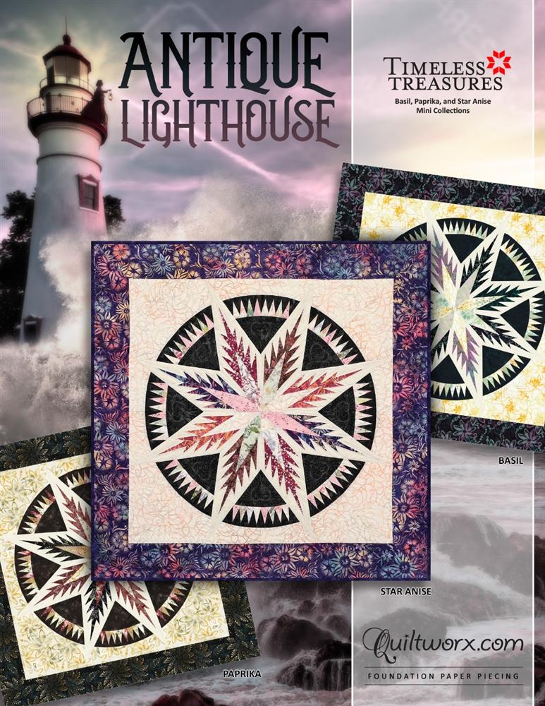 Quiltworx Antique Lighthouse Pattern, JNQ00268P9-WS