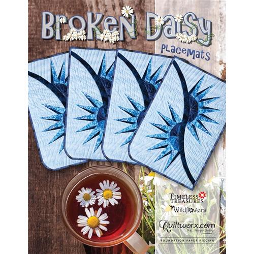 Quiltworx Broken Daisy Placemats Pattern, JNQ00214P1