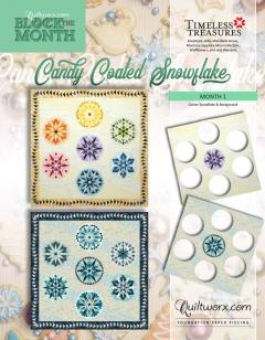 Quiltworx Candy Coated Snowflake Pattern, JNQ00266P1