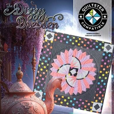 Quiltworx, Dizzy Dresden, Pattern, JNQ00290P2