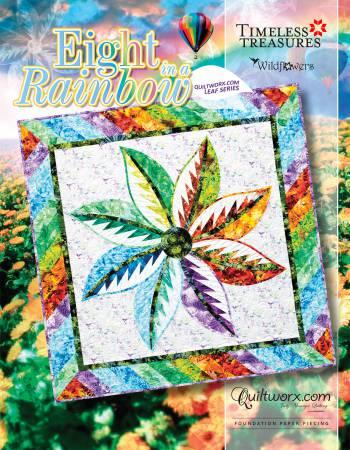 Quiltworx, Eight In A Rainbowleaf Series, JNQ169P1