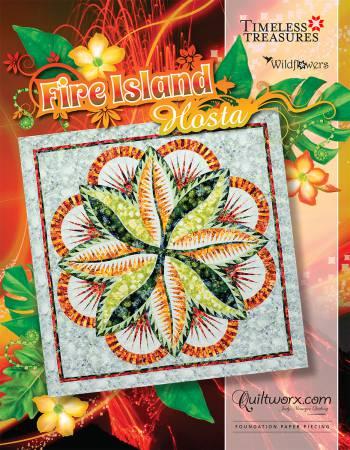 Quiltworx, Fire Island Hosta, JNQ134P