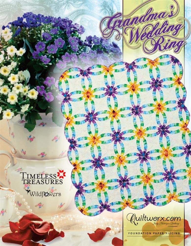 Quiltworx Grandmas Wedding Ring Pattern, JNQ96P