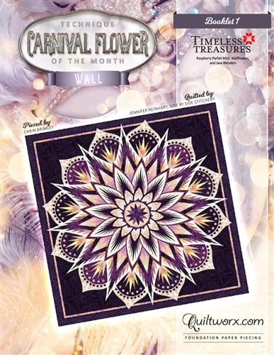 Quiltworx, JNQ00282P1, Carnival Flower Wall