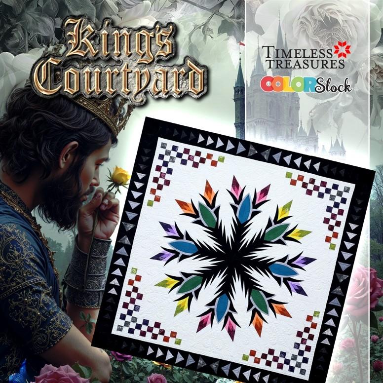 Quiltworx, King's Courtyard, JNQ00257P18, pattern